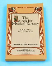 Book- THE SEARCH FOR MUSICAL ECSTASY By Harvey Gizmo Rosenberg - Stereo NOS picture