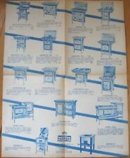 1936 Trade Catalog/Poster: Nestor Martin Art Deco Ovens picture