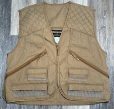 Vintage Gamehide Hunting Shooting Vest Men’s Size XL Brown Padded Adult picture