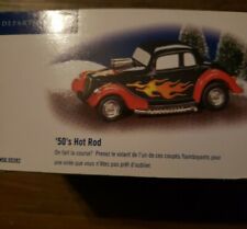 1950's Hot Rod Snow Village Classic Cars picture