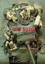 1/35 resin figures model kit WW II US Tank crew 4 man unassembled unpainted picture