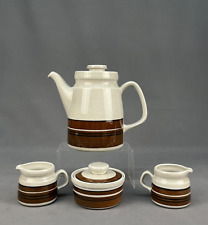 ISOLDE by Rorstrand of Sweden Tea/Coffee Pot + Creamer Sugar; Mint Unused 1970's picture