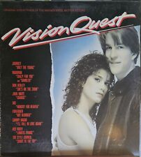 1985 VISION QUEST Soundtrack LP  Vinyl VG+  Madonna , Journey , DIO , Don Henley picture