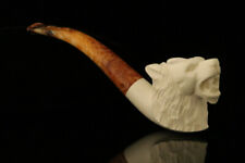 Autograph Series Wolf Block Meerschaum Pipe with fitted case M2169 picture