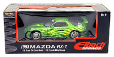 Ertl American Muscle 2003 Mazda RX-7 Eibach Springs 1:18 Scale Green with Flames picture