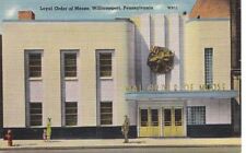 Postcard Loyal Order of Moose Williamsport PA picture