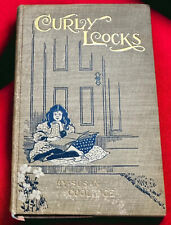 Curly Locks Vintage 1899 Book Hard Cover Black And White Illustrations picture