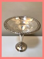 Vintage AMSTON STERLING SILVER Pedestal Compote/Candy Dish. Circa 1945-1950 picture