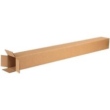 25 4x4x40 TALL Cardboard Shipping Boxes Corrugated Cartons picture