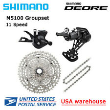 New SHIMANO Deore M5100 11 speed Drivetrain Groupset 42T/51T MTB picture