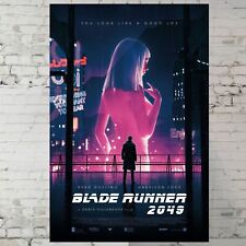 Blade Runner 2049 movie poster, Ryan Gosling, Harrison Ford - 11x17