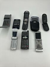 Lot of 8 Vintage UNTESTED Cell Phones Samsung Verizon LG BlackBerry Motorola picture