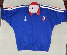 Vintage Champion LA Clippers TEAM ISSUED Warm Up Track Jacket Size 50 1998/1999 picture