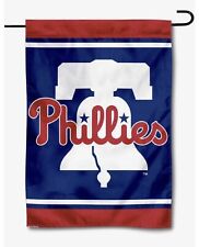 MLB Philadelphia Phillies Garden Flag Double Sided Phillies Premium Yard Flag. picture