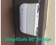 SimpliSafe Video Doorbell Angle Mount Bracket Holder Wedge 90 Degree 3D Printed picture