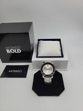 Movado Women’s Bold Quartz Silver Sunray Dial Swiss Watch - 3600433 ($495 MSRP) picture