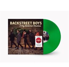 Backstreet Boys A Very Backstreet Christmas GREEN LP Vinyl Factory Target 🍀🍀 picture