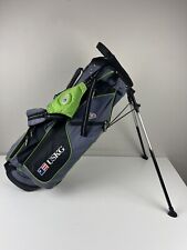 US Kids Golf USKG Ultralight Light Blue 57” Green Bag With Cover picture