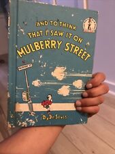 And to Think That I Saw It on Mulberry Street (Dr.Seuss Classic Coll - GOOD picture