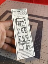 The Book Cellar Brattleboro, VT New England Paper Bookmark Very Rare Item picture