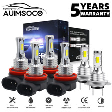 For Volvo XC60 2010-2013 6x LED Headlight High Low Beam + Fog Light Bulbs Kit picture