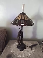 27  Inch Tiffany Style Peacock Lamp picture