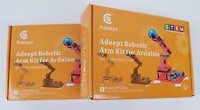 2 Adeept Robotic 5-DOF Arm Kit for Arduino DIY STEM Project Kit ADA031 V4.0 NEW picture