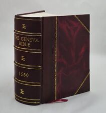 The Geneva Bible 1560 1560 by God [LEATHER BOUND] picture
