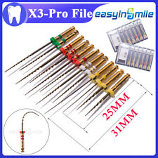 2Pack Dental Endo File Large Rotary X-Pro Gold Endodontic NITI Files Never Break picture
