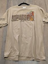 Vintage Disney T Shirt Adult XL Beige Short Sleeve 06 Epcot Flower and Garden picture