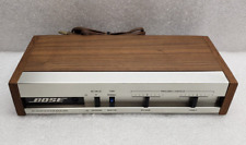 Vintage Bose 901 Series III Walnut Cabinet Active Equalizer #99 picture