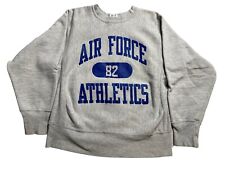 Vtg 80s USAF military Air Force Champion Reverse Weave Sweatshirt Size Medium picture