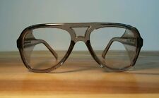 Vtg NOS New Deadstock Safety Glasses Goggles Aviator Motorcycle Engineer Osha  picture