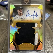 🔥🔥Aaron Judge Patch Autu 03/10 🔥🔥 FRESH PULL 2023 Topps Five Star NY Yankees picture