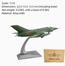 1/72 Scale Green Diecast Metal Model Chinese Q-5 Fantan Attack Aircraft picture