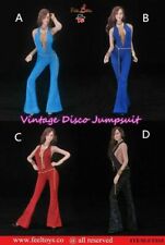 Feeltoys 1/6 Female Jumpsuit Retro Disco Costume Model For 12