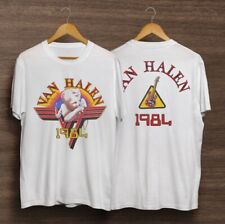 Van Halen 1984 tour unisex t-shirt double sides size s-3xl for fans picture