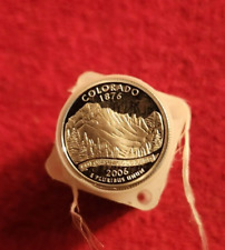 2006 s 90% silver proof Colorado statehood quarter roll picture