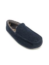 UGG Men's Ascot Wool Slippers Dark Sapphire Blue 1103890 House Shoes picture