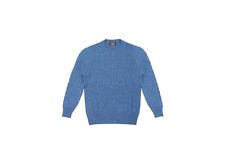 NWT Subellotti Collection Men Capri Cable Knit Cashmere Sweater picture