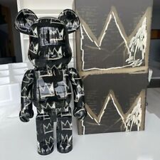 New 400% Bearbrick  28cm Jean-michel Basquiat Limited Collection Medicom Toys picture