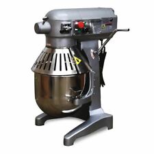 3 Speed 20Qt Commercial Dough Food Mixer Gear Driven Pizza Bakery 750W *NEW* picture