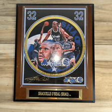 SHAQ Shaquille O'Neal NBA Superstar Collectors Plaque 1993 Sports Impressions picture