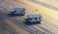 HO Scale 1:87 PICNIC TABLE (2pk) picture