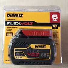Dewalt DCB606  60 volt Flex Volt 6 amp Battery NEW In Package picture
