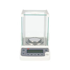 0.0001g 0.1mg Analytical Balance Lab Digital Precision Scale 110V W/AC Adapter picture