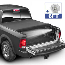 6FT Bed Tonneau Cover For 94-03 Chevrolet S10 GMC Sonoma S15 Roll Up Waterproof picture