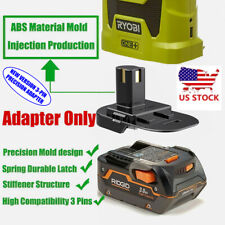 1x Adapter# Ridgid 18V Battery Adapter Convert To Ryobi 18v One+ Tools picture