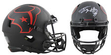 Texans J.J. Watt Signed Eclipse Proline F/S Speed Helmet w/ White Sig JSA Wit picture