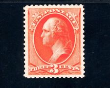 USAstamps Unused XF US Serie of 1887 Washington Scott 214 OG MVLH +Cert picture